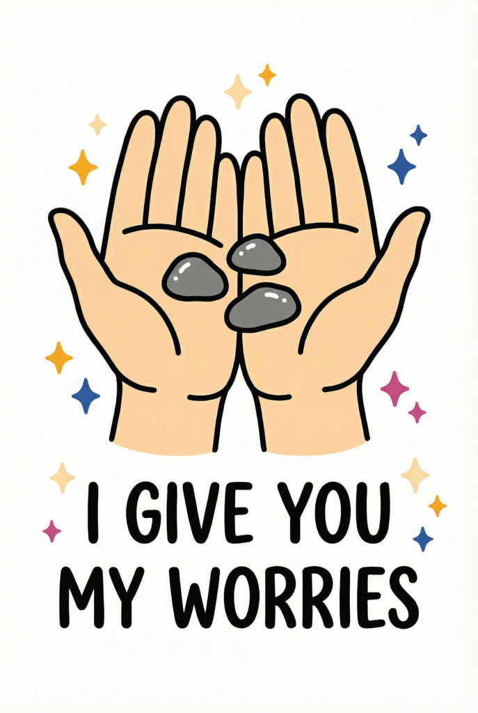 I give You my worries